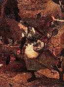 BRUEGEL, Pieter the Elder Dulle Griet (detail) fds oil painting on canvas